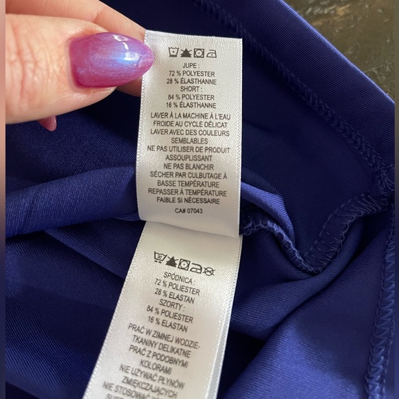 NWT Tommy Bahama Golf Tennis Pickle Ball Skort in Royal Blue Sz S Small - Picture 5 of 6